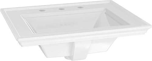 American Standard 1203008.020 Town Square S - Fregadero para encimera de 8 pulgadas, color blanco