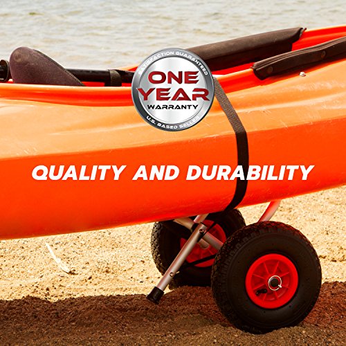 ABN Universal Kayak Carrier Trolley for Carrying Kayaks, Canoes