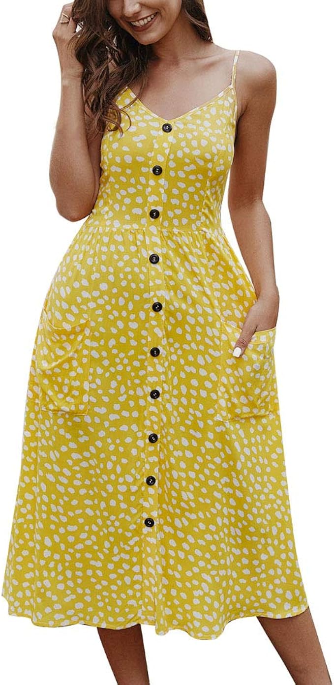 Robe D'Été Robes Bustier Imprimé Floral Femmes Longueur Genou Sling