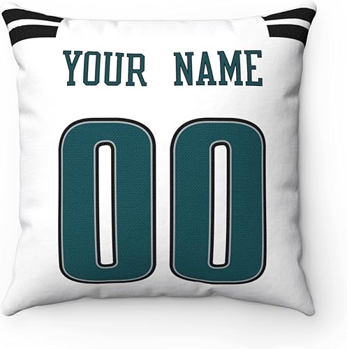 Miniatura 168 de ANTKING 2 paquetes de almohadas personalizadas con cualquier nombre y número para hombres, mujeres y niños Para Cincinnati