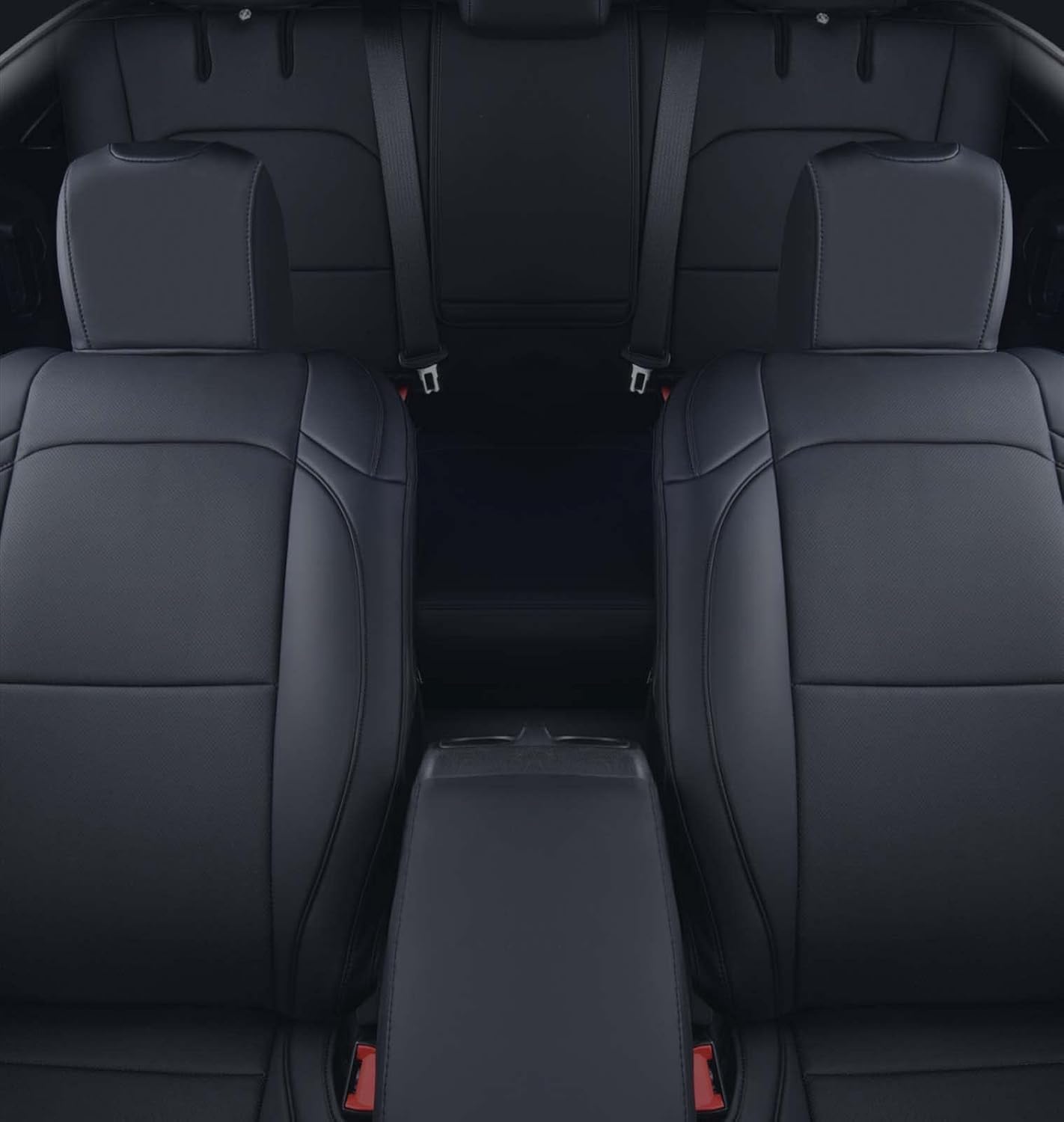 Seat Covers Custom Fit for Jeep Wrangler JK 2 Door Sahara Rubicon Freedom Wheeler Willys Sport 2013 2014 2015 2016 2017 2018 Faux Leather