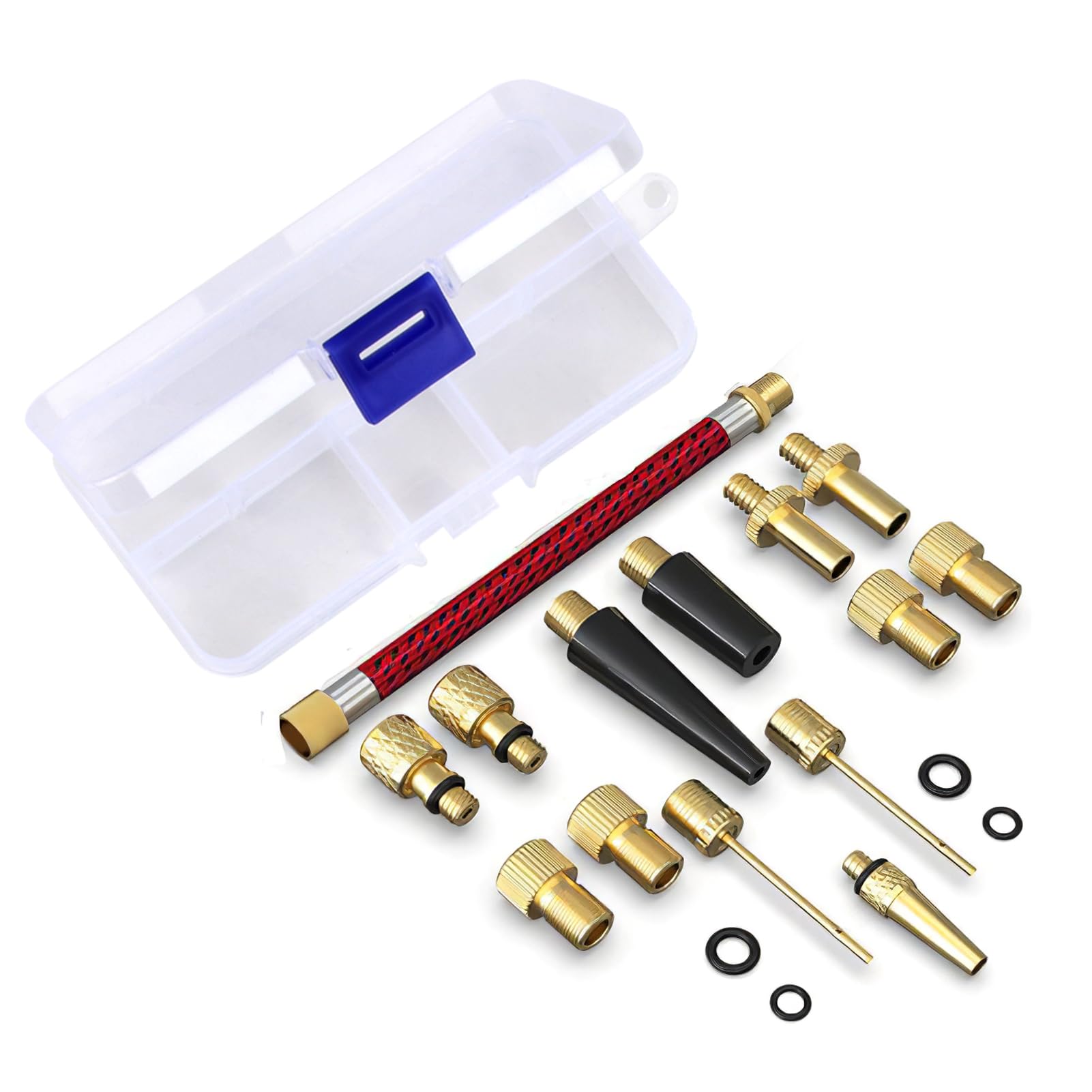 JONMONSM Kit D'adaptateurs De Valve De Vélo, Tous Les Adaptateurs De