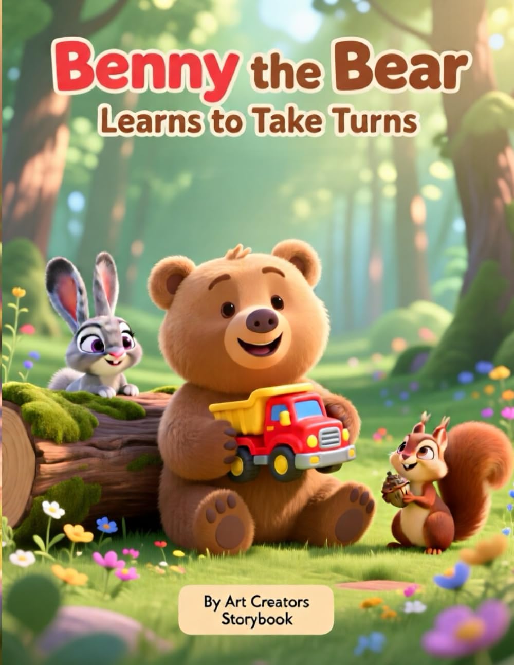 Benny the Bear Learns to Take Turns: A Gentle Picture Book About Sharing, Patience, and Big Feelings for Kids Ages 4–8 (Benny the Bear Social-Emotional Learning Series)