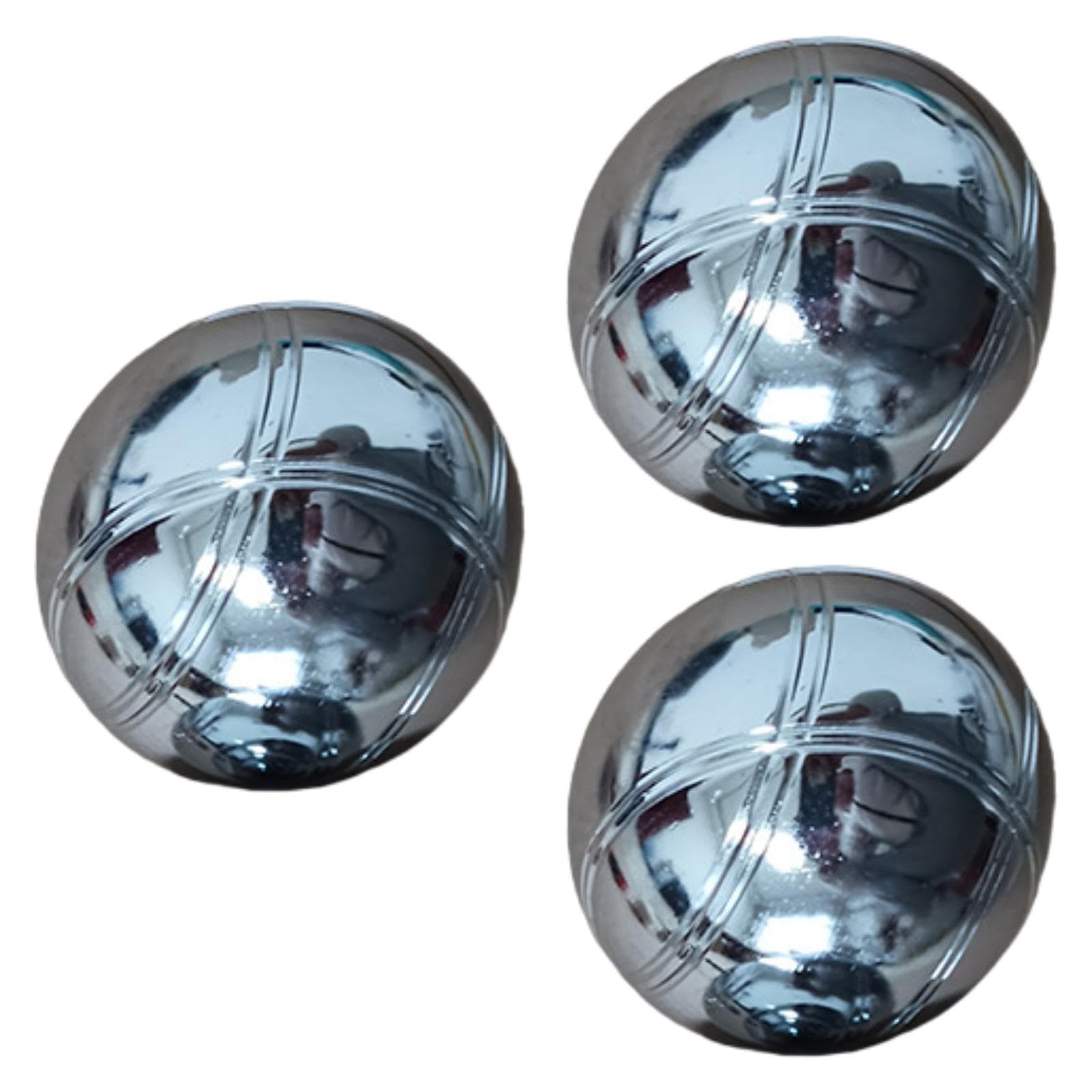 MagiDeal Juego de Bolas de bochas, Equipo de Juegos portátil, Juego de Francesa, Bolas de césped para Playa, Patio, Exterior, niños y Adultos