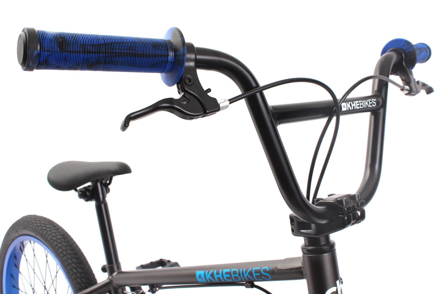 KHEbikes Bicicleta BMX Chris BÖHM, 20 Pulgadas, Rotor Patentado Affix 360°, Gris Oscuro Mate, Peso Ligero - ¡sólo 11,3kg!