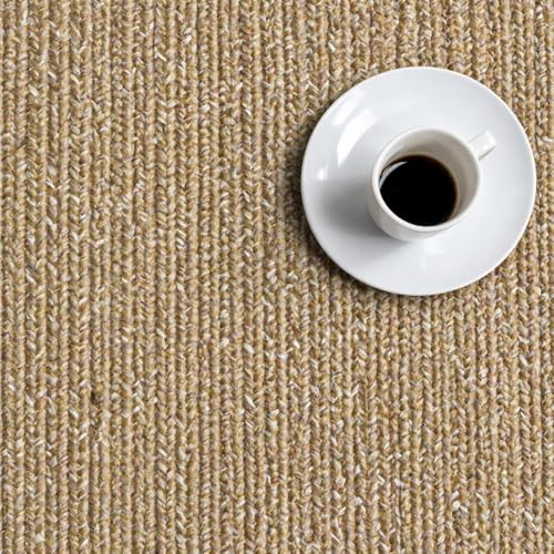 Image of Handmade Cotton Braided 1.5x3 feet Runner Rug - Washable, Low Pile Reversible Floor Mat for Bedroom, Kitchen, Entryway & Living Room - Eco-Friendly Woven Carpet - (Beige Mix, Rect)