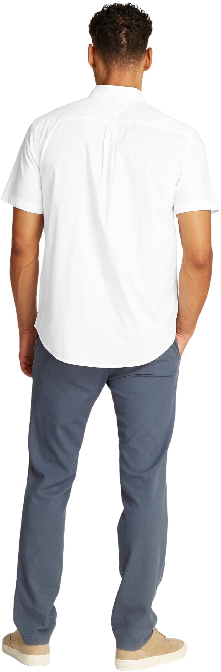 Tommy Hilfiger Herren Hemd Flex Poplin Kurzarm