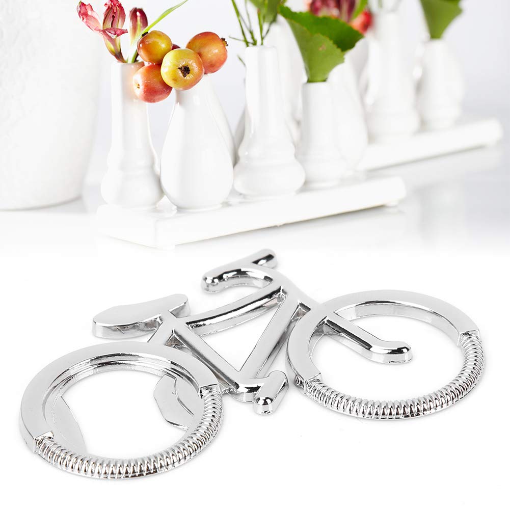 GZWY Apribottiglie per bicicletta, regalo per hipster, bicicletta, decorazione regalo per ciclisti, birra, in scatola di bellezza, portachiavi per uomo e donna (A