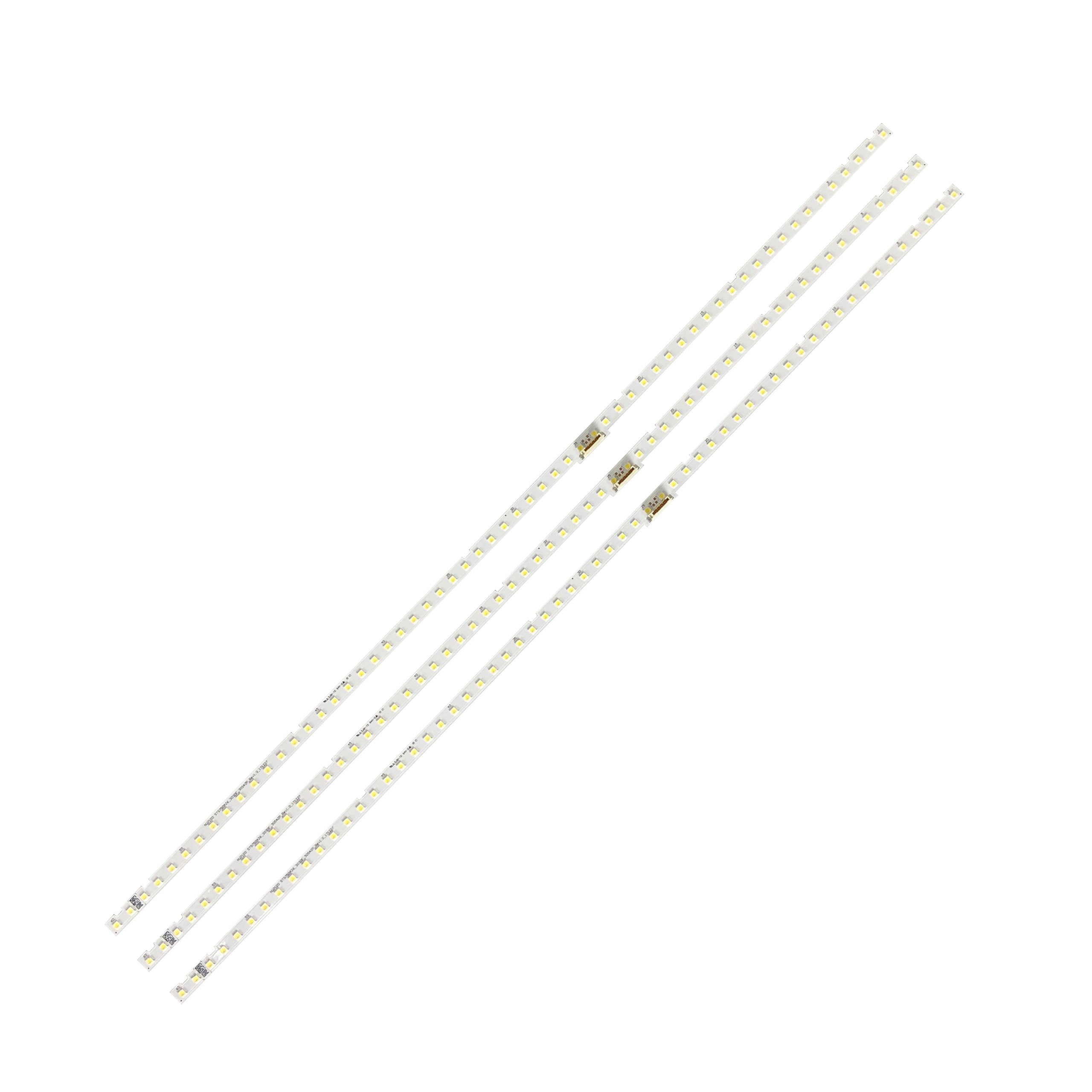 3 strisce di retroilluminazione a LED per TV da 75" STS750A26_3030F BN96-46078A UN75NU6900F UN75NU7100F UN75NU6950F UN75NU6900FXZA UN75NU7100FXZA UN75NU6950FXZA UN75NU6950FXZA UN75NU6950FXZA