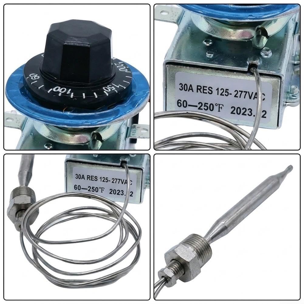 Termostato 30A per Robertshaw Controllo per temp 60-250F Termostato