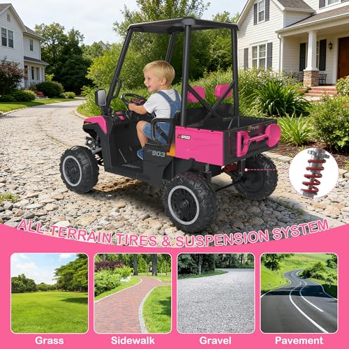 24V Kids Golf Cart 2-Seater