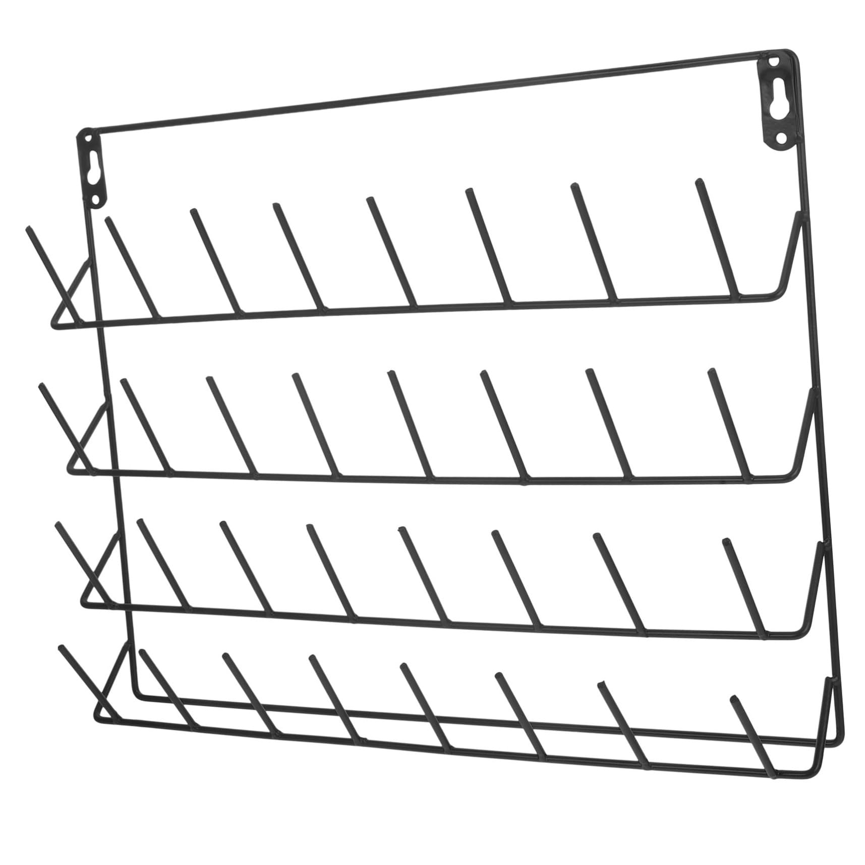 Estante Metálico Organizador de Hilos Montado Pared para Carretes Soporte Duradero y Decorativo para Almacenamiento de Hilo de Coser y Bordar Casa