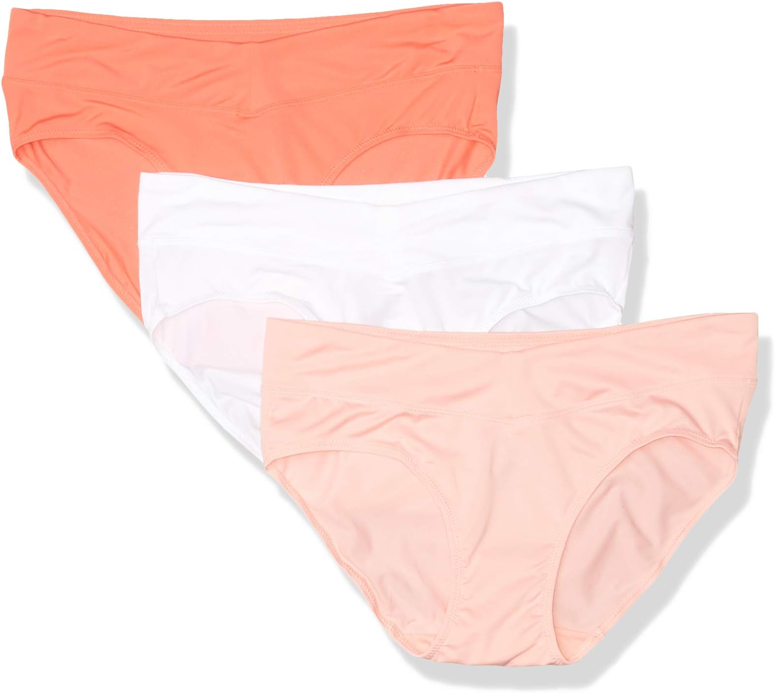 Warner'swomens Blissful Benefits No Muffin Top 3 Pack Hipster Panties