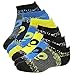 ASICS Youth Splatter No Show Yellow Ribbon Socks