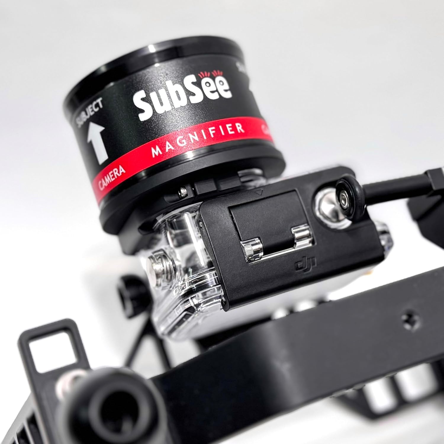 M67 Objektivadapter für DJI OSMO Action 5 Pro, kompatibel mit Original wasserdichtem Gehäuse