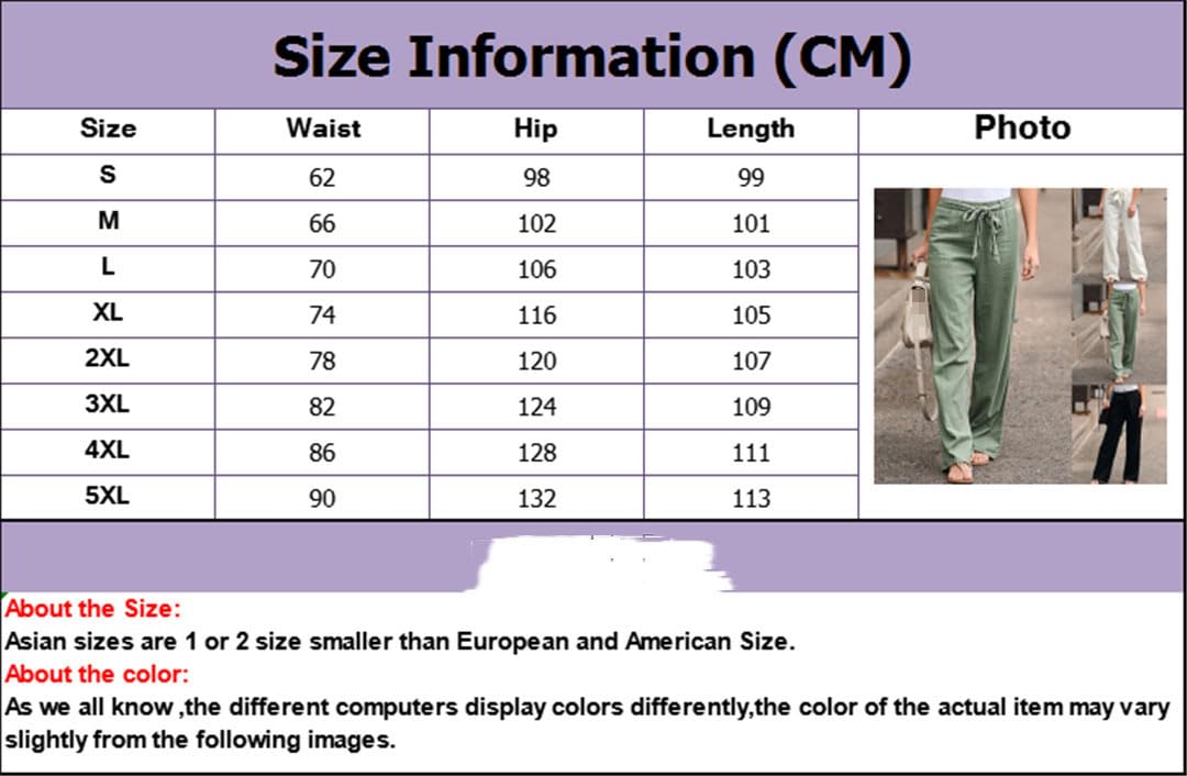 Pantalones Rectos Largos De Lino Y Algodón Informales para Mujer, Pantalones De Pierna Ancha, Pantalones De Cintura Alta