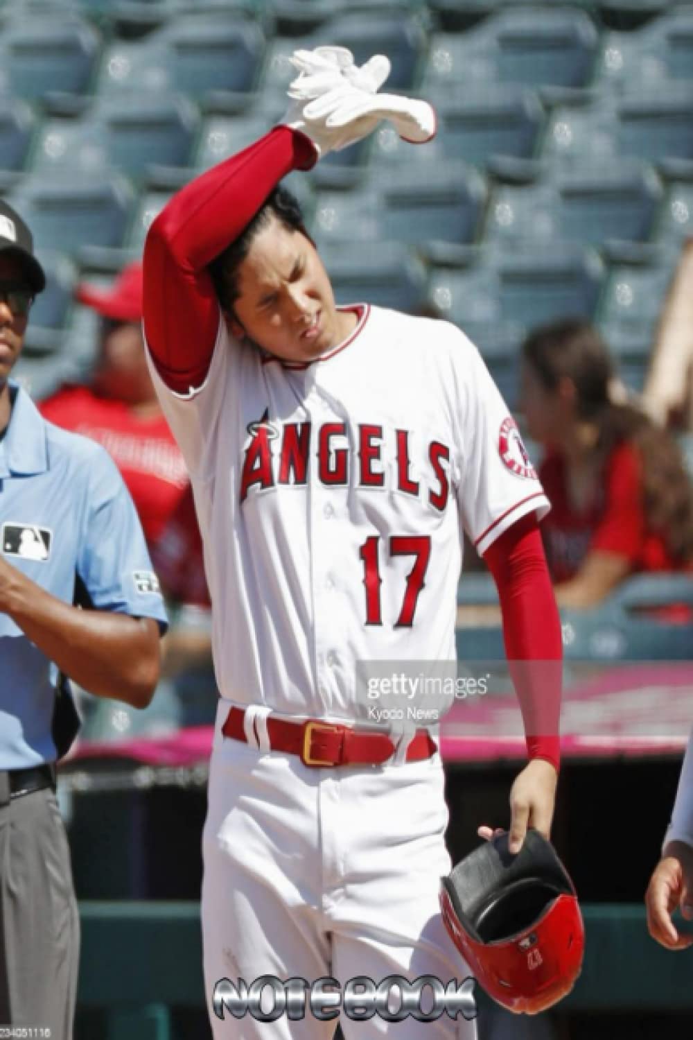 Cahier Shohei Ohtani contre le manque de place : grand format à lignes larges #658