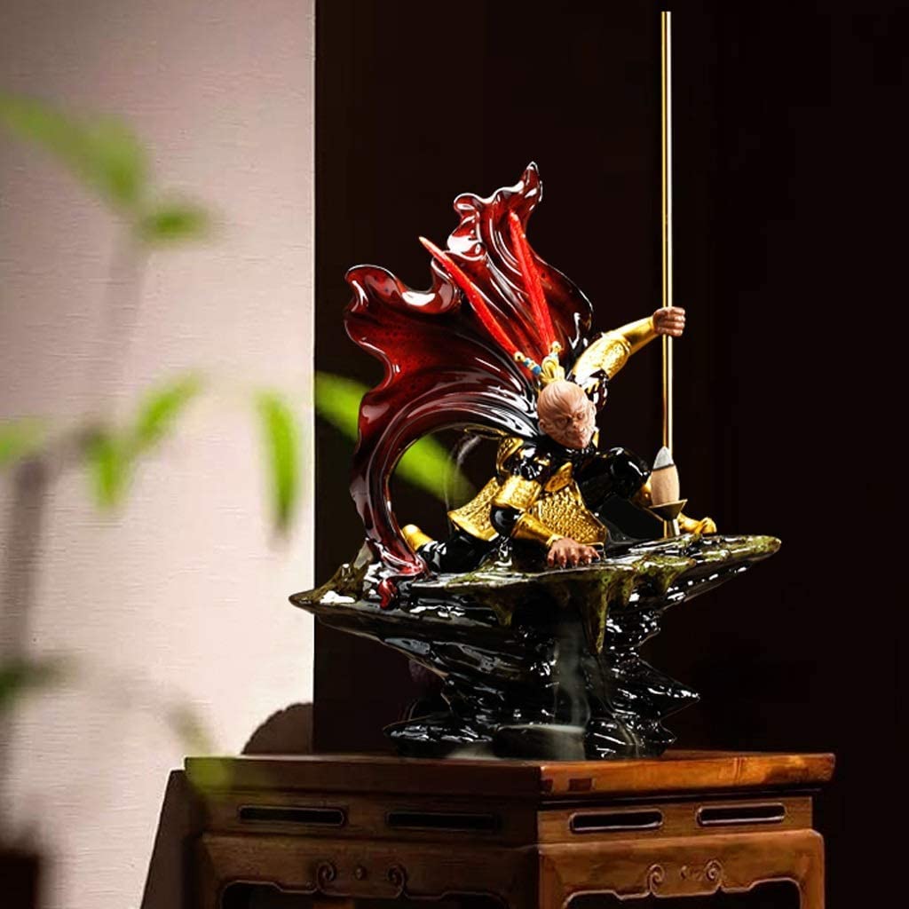 Kadzielnica do Dekoracji Salonu Kadzidło Stożek Uchwyt Na Kije Piec Kreatywny Kadzidło Palnik Home Decor Wodospad Dymu Uchwyt Kadzidła Wystrój świątyni Domu