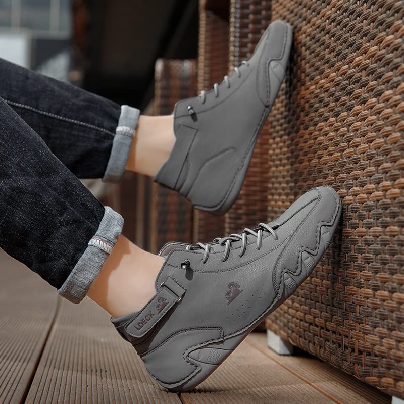 Amazon.com: GWVWCUI Italian Handmade Leather Beck Shoes Men