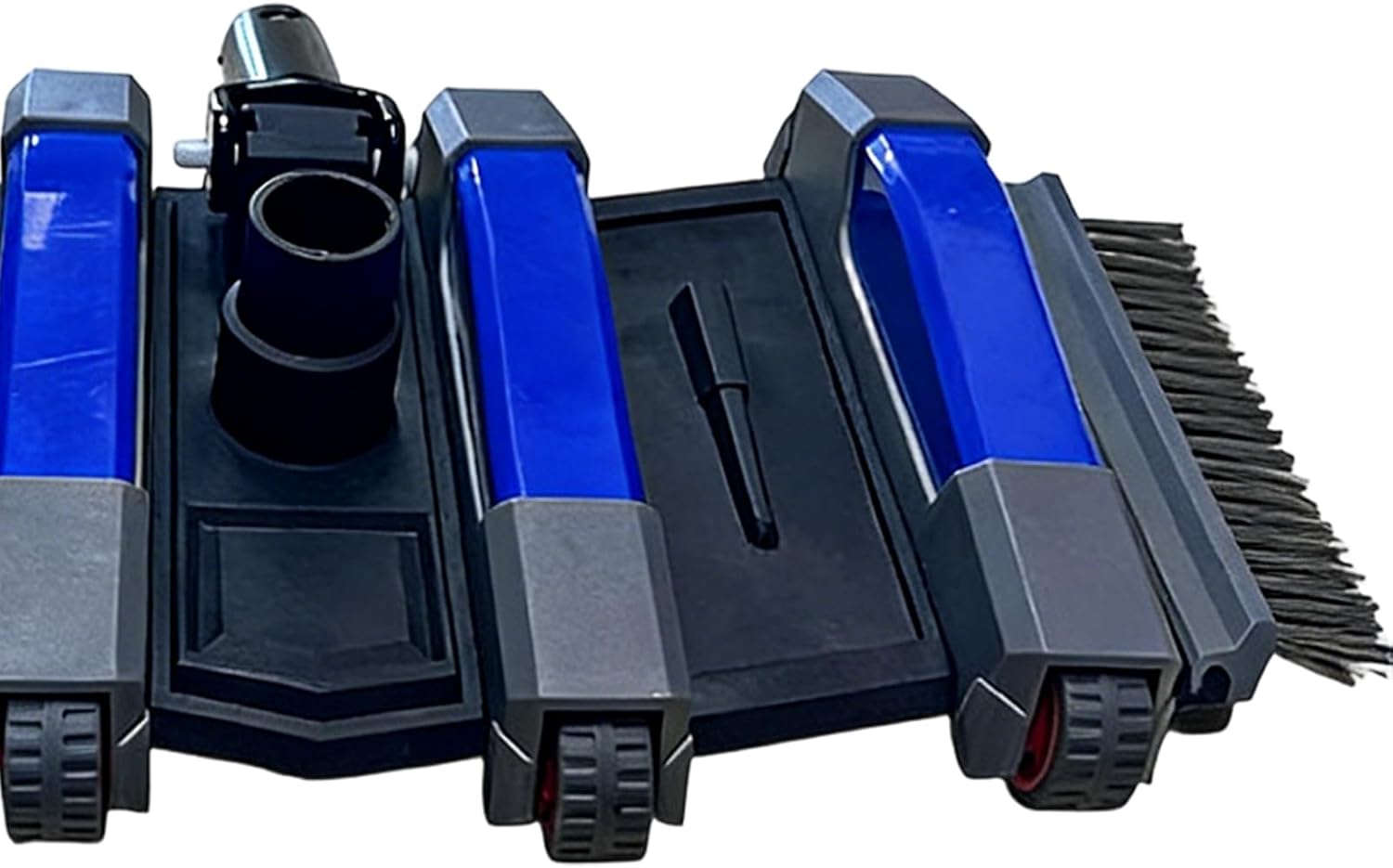 Manual Pool Vacuum Cleaner Head – Heavy Duty 35 cm Parts for Inground Installations with Wheels, Heavy Duty Vacuum Head for Cleaning Spa, Lawn, Garden, Patio with Hose