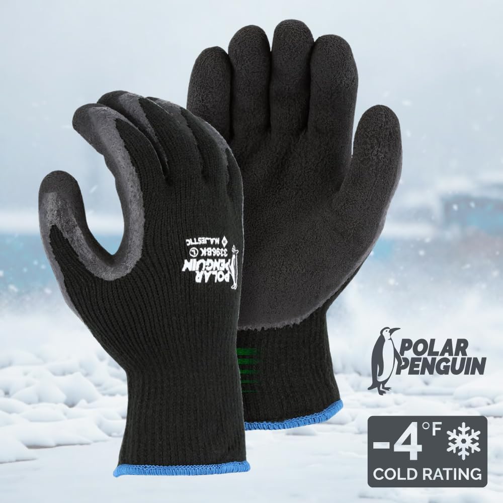 Amazon.com: Majestic Polar Penguin Winter Lined Napped Terry Glove