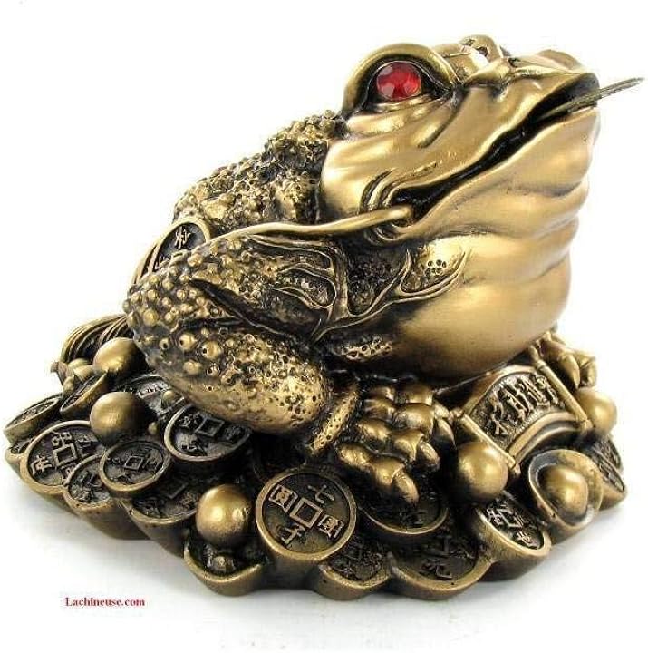 Amuleto Giapponese Lachineuse Per Salute E Longevità - In Tessuto, 17 Cm, Blu E Oro - Foto 11