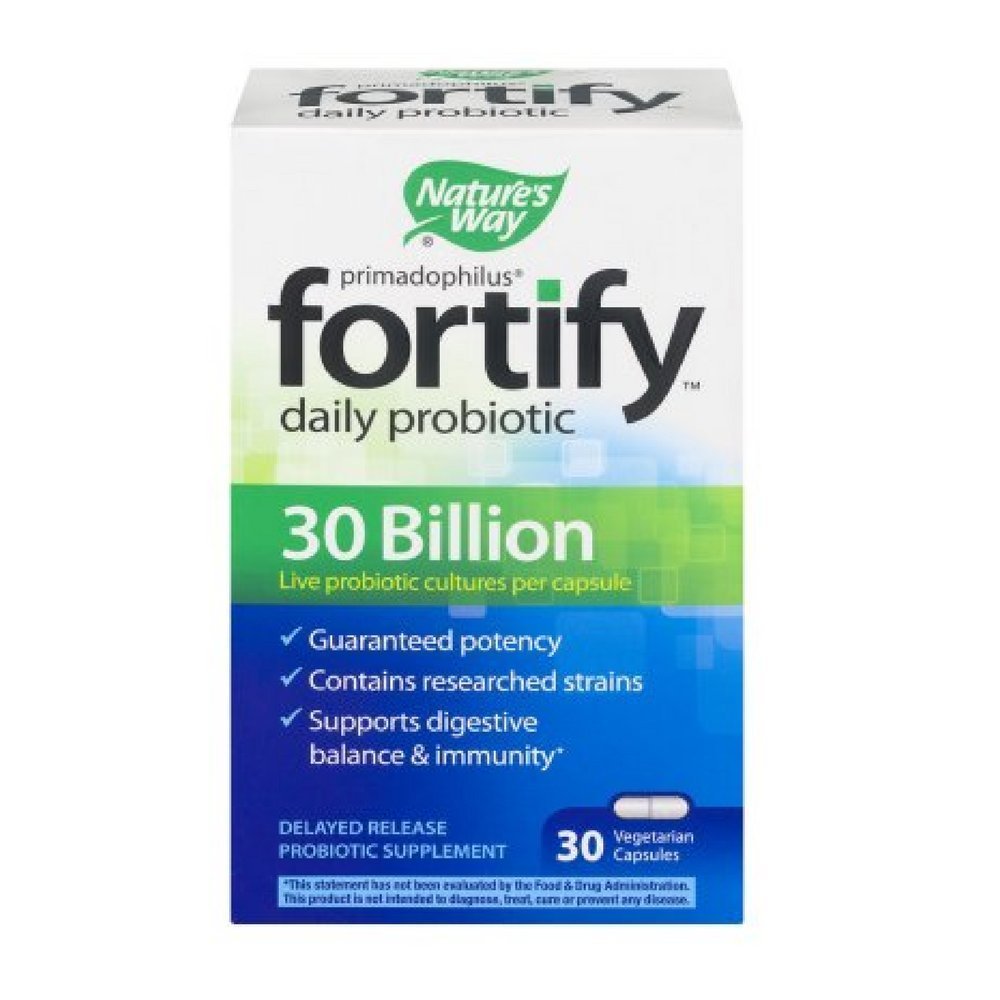 Nw Fortify Daily Probioti Size 30ea Nature'S Way Fortify Daily Probiotic 30ea