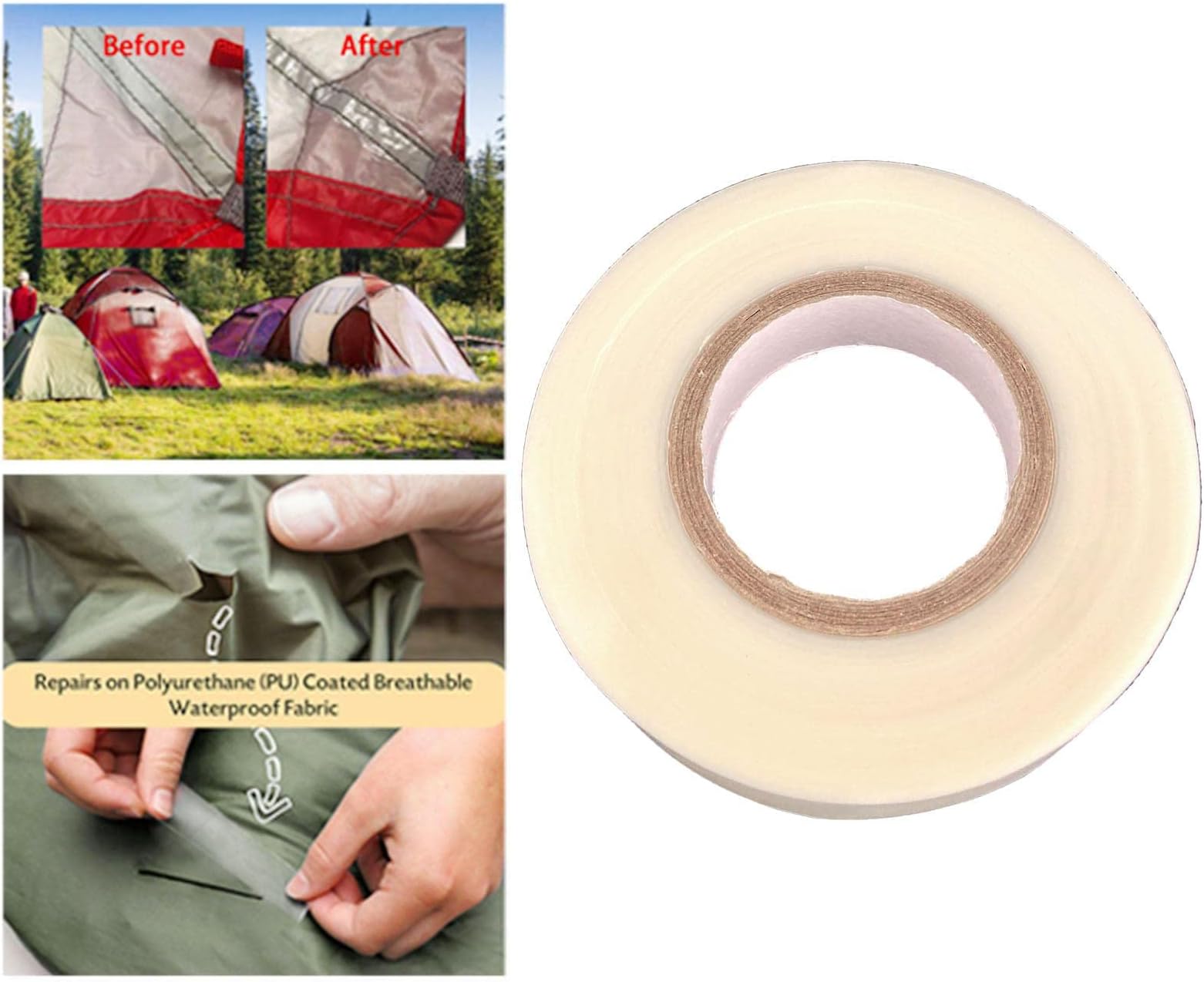 THE STYLE SUTRA Adhesive Seam Sealing Repair Tape Waterproof for Fabric Clothing Tent 100m