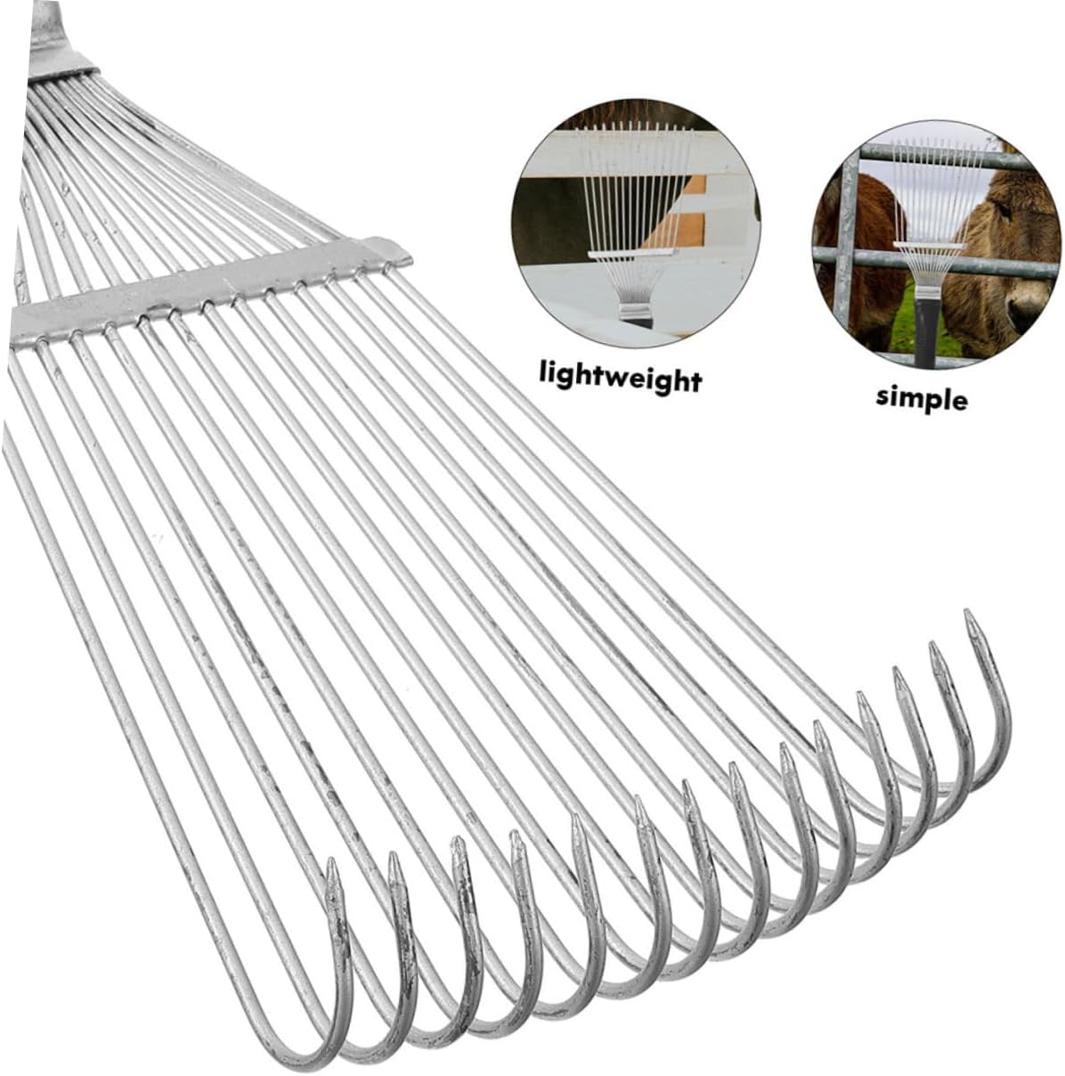 2pcs Wool Comb Horse Brush for Shedding Goat Brush for Grooming Car Pet Hair Removal Tool