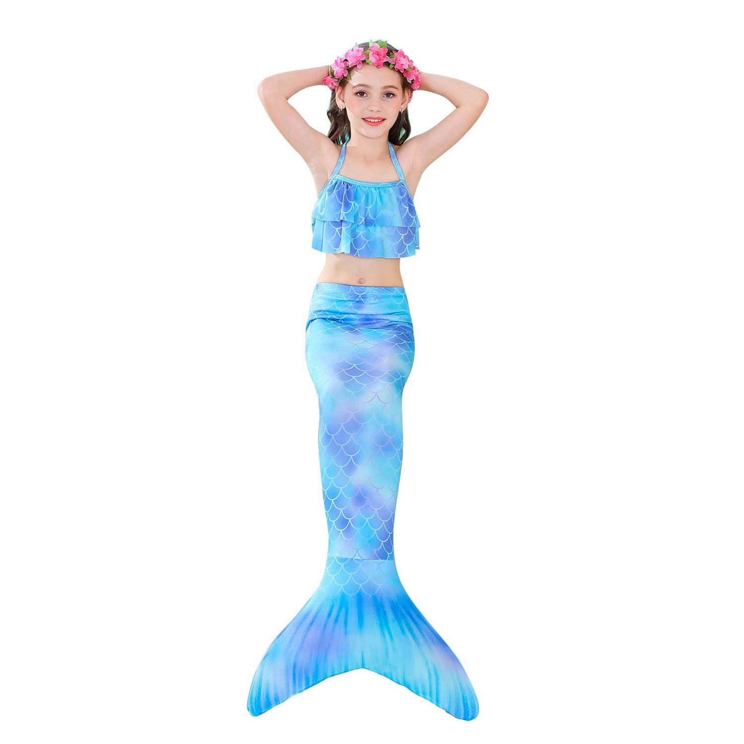 Buy Mermaid Tails,Mermaid Tails for Swimming Girls Swimsuit Princess