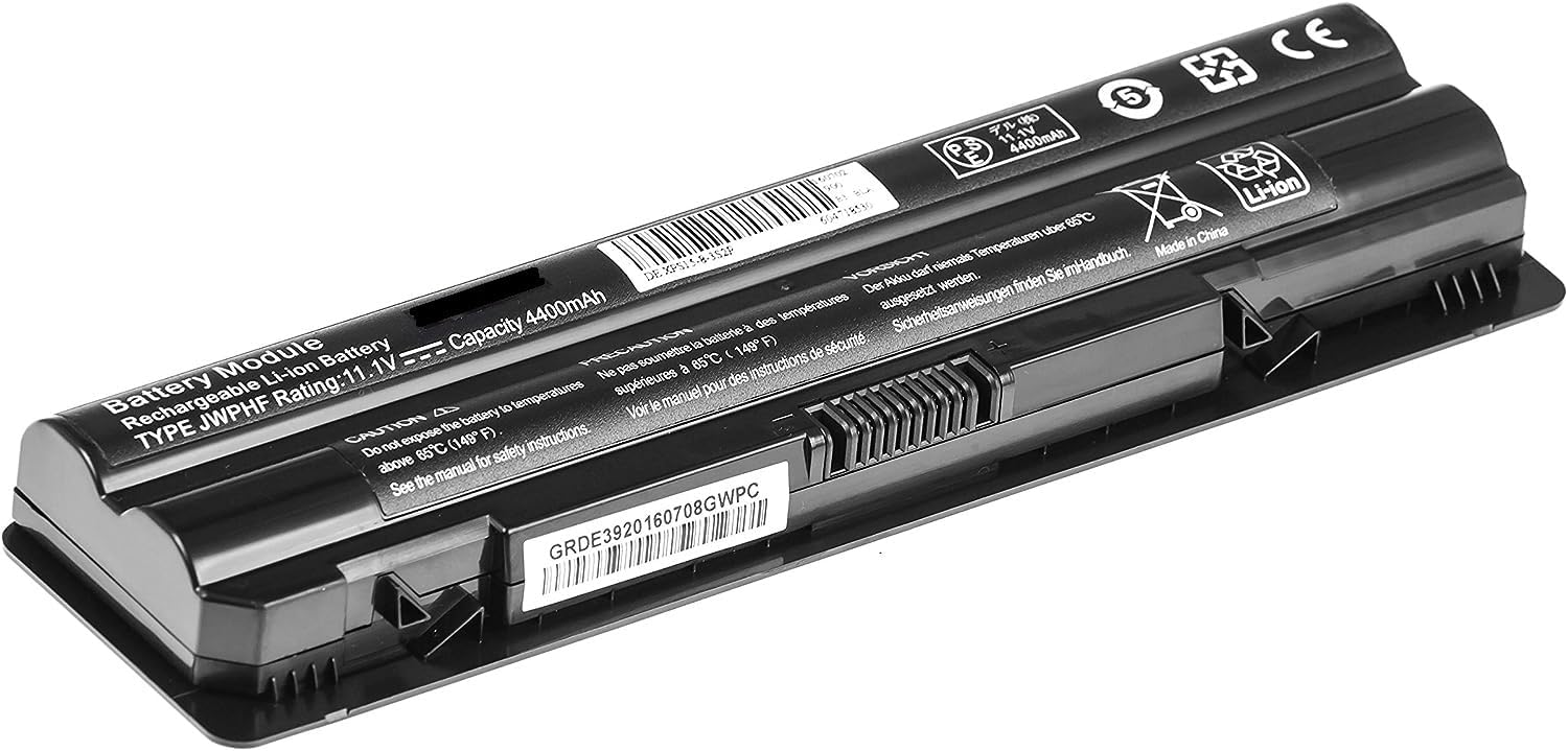 WeFly JWPHF Laptop Battery Compatible for Dell XPS 14 15 17 L401x L501x L502x L521x L701X,Compatible P/N -: 312-1127 J70W7 R795X JWPHF Laptop Battery (B0D5H72QWB) Amazon Price History, Amazon Price Tracker