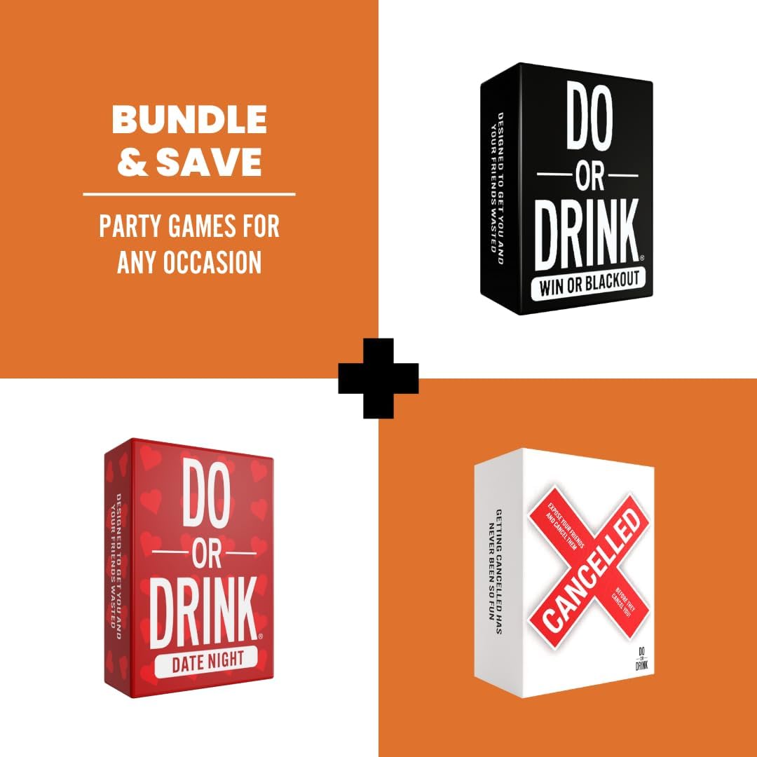 Do or Drink Redneck Edition - Rowdy Party Game with Outrageous Dares & Country Challenges Hilarious Drinking Card Game for Adults and Family, Tailgates, BBQs, Game Nights & Southern Fun