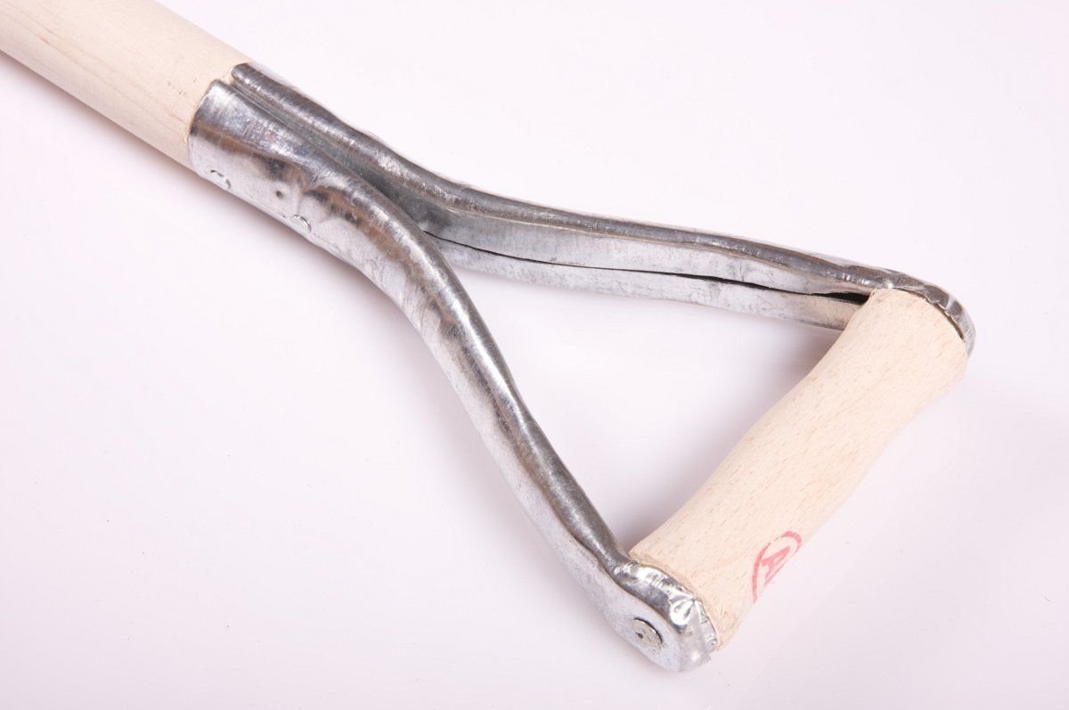 laguz 3X Spatenstiel Grabegabel Spatengabel Stiel Holzstiel D Griff Ø 38 mm 100cm