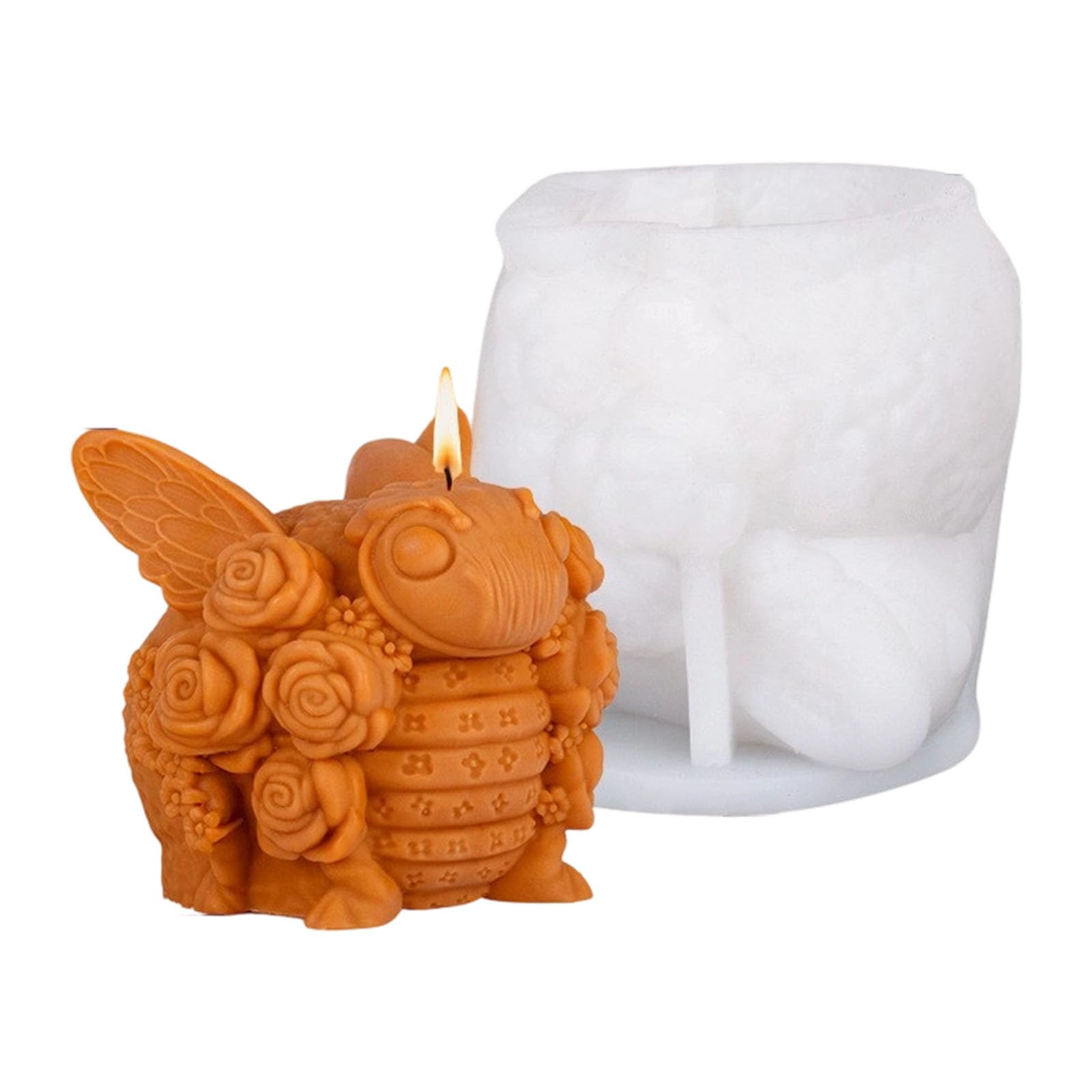 Xjdzineq Shape Silicone Molds for Soap Animal Statue Gypsum for Home Decoration Detailed Animal Texture Mold