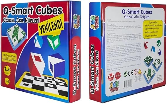 Q-boxx Cubes Qbitz G rsel Ak l ve Zeka K pleri YEN LEND  Q-bitz Q-smart Q Smart K p Oyunu