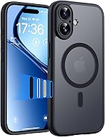 Vista 140 de TOCOL Funda magnética 3 en 1 para iPhone 14 Pro, mejorada [protección completa de cámara] con 2 protectores de pantalla, funda de grado militar