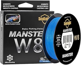 SeaKnight Monster/Manster W8/S9 Braided Line 8 Strands/ 9 Strands Braided Fishing Line 328Yards/547Yards