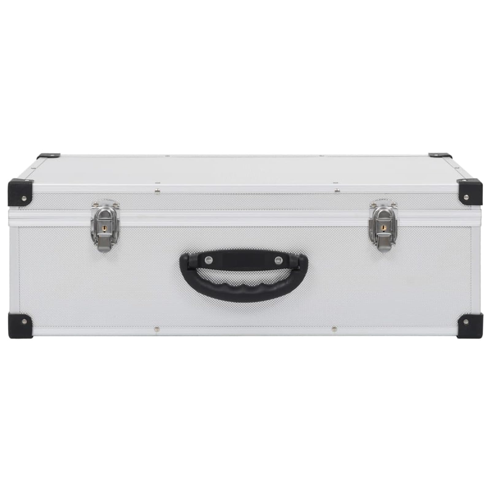 Custodia CD per 80 CD in Alluminio ABS Argento,Forniture per Ufficio,Archiviazione e organizzazione,Porta CD/DVD-91854