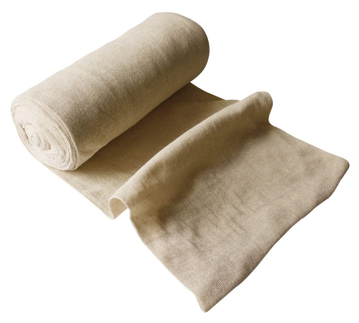 Equip247uk Cream 100% Cotton Stockinette Roll Ideal Cleaning And Car Polishing Cloth (, 3) 400G