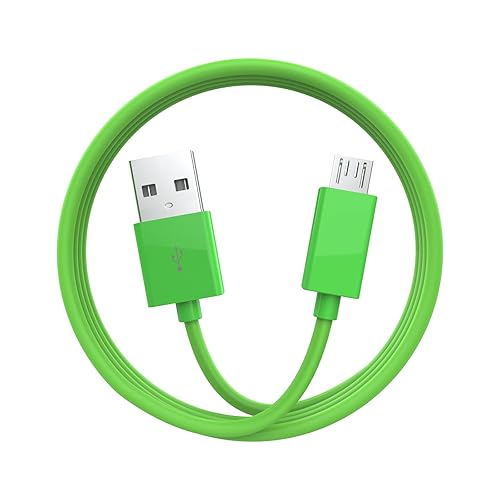 Cable USB 2.0 a micro USB, cable de carga Android compatible con Tienda Kindle Fire HD 6, 7, 8, 10 (1-8 generación) HDX y lector electrónico (3-11),