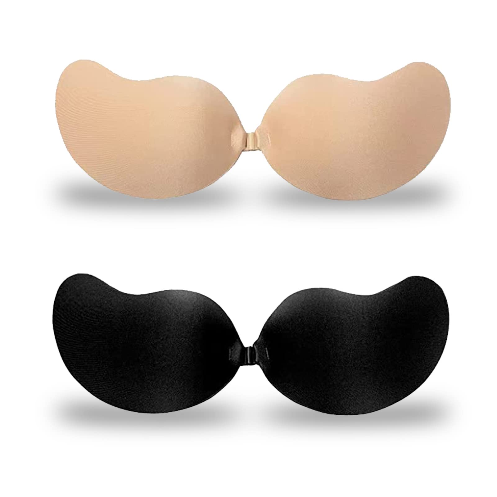 WsedperAdhesive Bra Invisible Lifting Bra, Reusable Sticky Push Up Bra, Strapless Backless Bra for Women