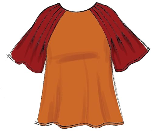Miniatura 5 de McCall Pattern - Camiseta sin mangas y blusa holgada para mujer, tallas 14-22, patrón de costura