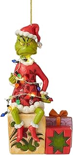 2023 Christmas Greench Acrylic Hanging Ornament, G-rinch Christmas Thanksgiving Vacation Wooden Pendant Funny Green G-rinch Christmas Tree Decor for Home Holiday Party Gifts Party Suppliers (O)