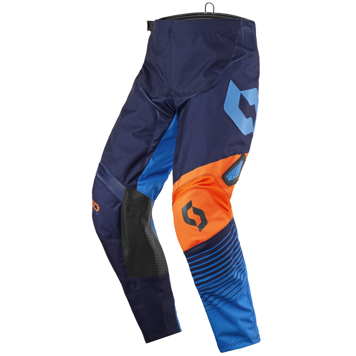 Scott 350 Track Kids Kinder MX Motocross/DH Fahrrad Hose blau/orange 2017: Größe: 28