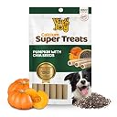 WAG IN JOY Calcium Super Treats Sticks 125 GMS | 100% Vegetarian Dog Treat|| Strong Bones and Joint| with Omega 3| Dog Food|Pack of 1| Pumpkin with Chia Seeds|,Young gallery image