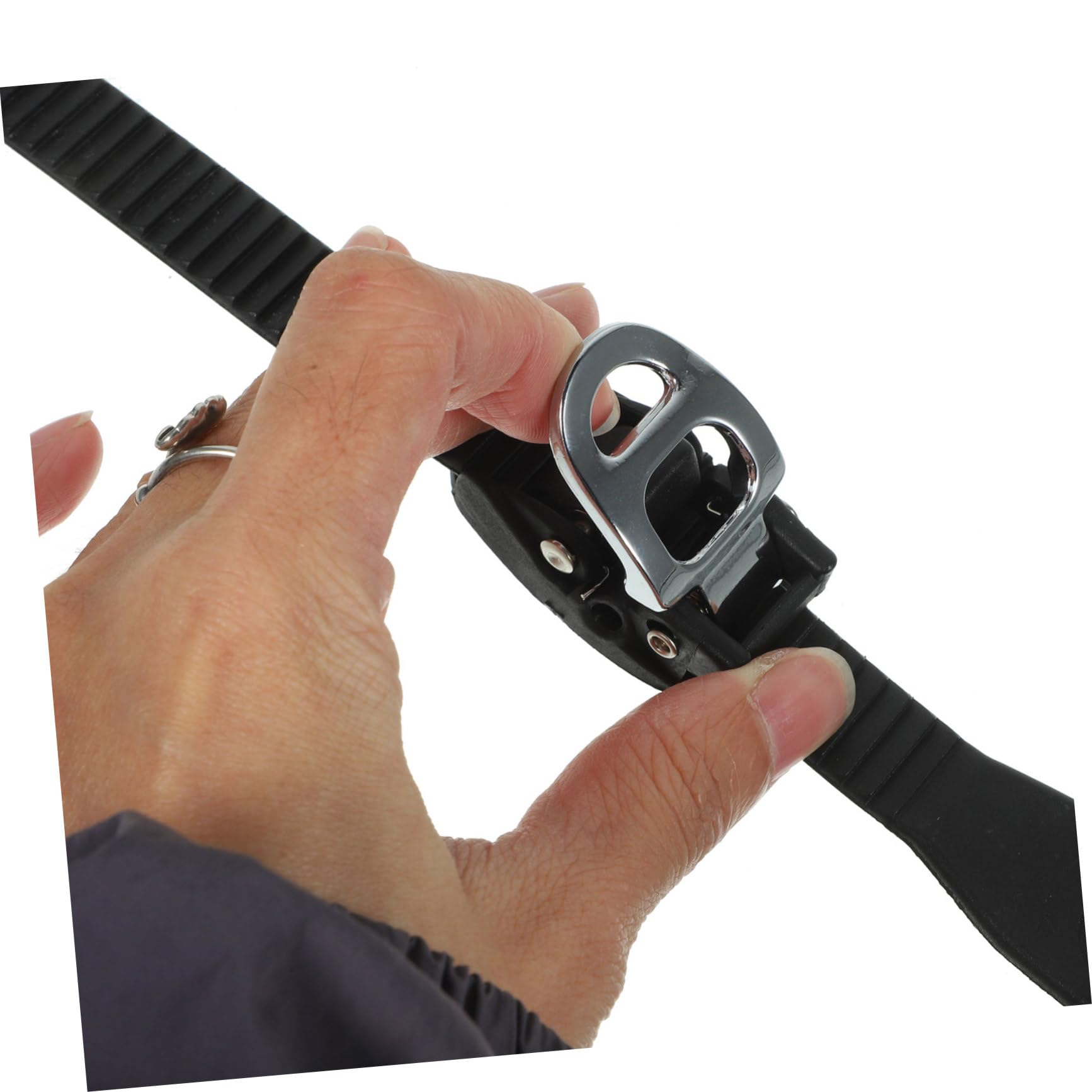 KOMBIUDA Roller Skate Support Leash y Tool for Skates Replaceable Buckles Straps Skating Shoes Straps