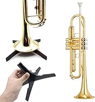 Vista 3 de Soporte de trompeta portátil y desmontable - Soporte de trípode versátil para trompeta, corneta y otros instrumentos de latón - Compacto y confiable