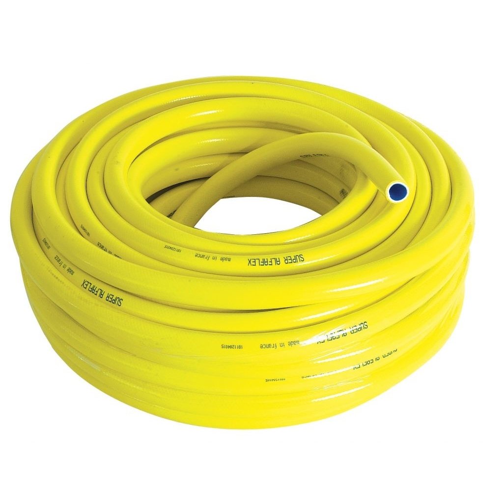 Manguera de riego reforzada 50 metros 19 x 25 mm PVC blando