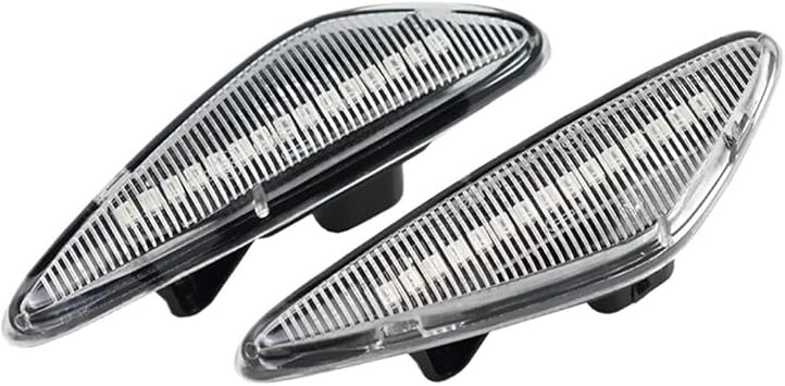 Dynamic Side Indicator Flashing LED Dynamic Turn Signal Blinker Light For Mazda 5 CW 6 GH For MX-5 ND RX-8 Car Side Marker Light 2008 2009 2010 2011 2012 2013-2020 Dynamic Turn Signal Light2PCS Dynam