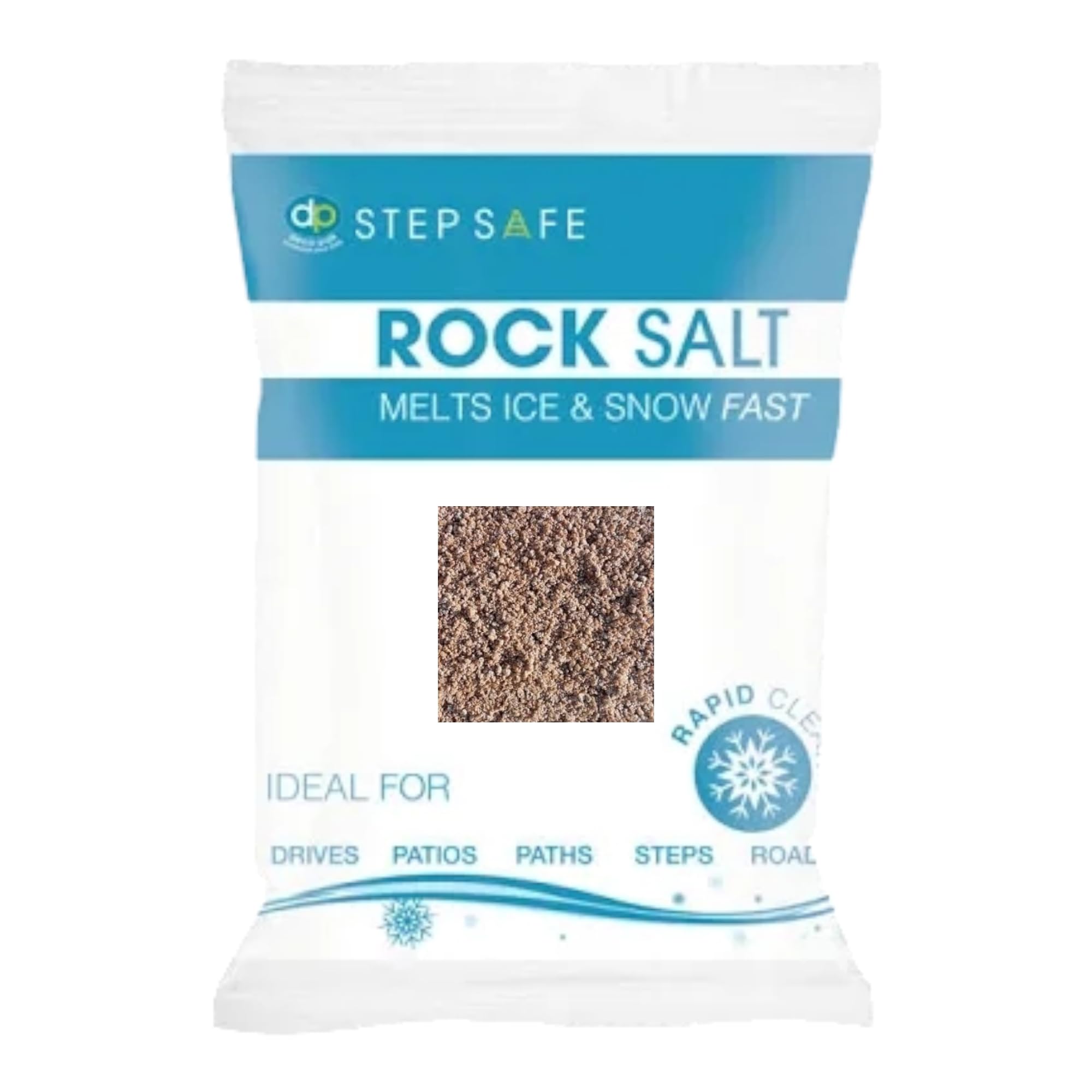 Love Aquatics Brown Rock Salt De-Icing Grit For Roads And Paths, 20Kg Bag,